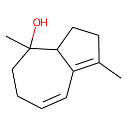 (-)-2,3,3a,4,5,6-Hexahydro-1,4-dimethylazulen-4-ol