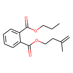 Phthalic acid, 3-methylbut-3-enyl propyl ester