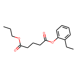 Glutaric acid, 2-ethylphenyl propyl ester