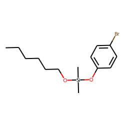 Silane, dimethyl(4-bromophenoxy)hexyloxy-