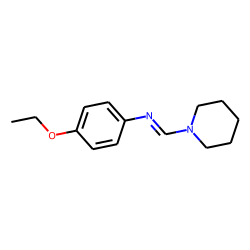 Methanimine, 1-(1-piperidinyl). N-(4-ethoxyphenyl)