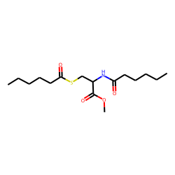 l-Cysteine, N,S-bis(caproyl)-, methyl ester