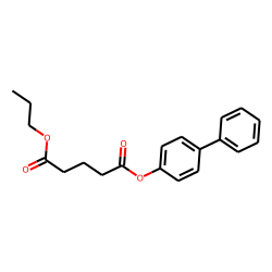 Glutaric acid, 4-biphenyl propyl ester