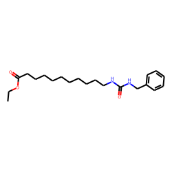 1-Benzyl-3-(10-carbethoxydecyl) urea