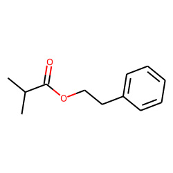 Propanoic acid, 2-methyl-, 2-phenylethyl ester