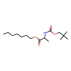 D-Alanine, N-neopentyloxycarbonyl-, heptyl ester