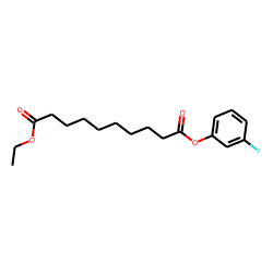Sebacic acid, ethyl 3-fluorophenyl ester