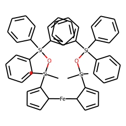 1,1'-Bis(1,1-dimethyl-3,3,3-triphenyl di-siloxanyl) ferrocene
