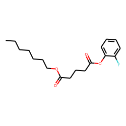 Glutaric acid, 2-fluorophenyl heptyl ester