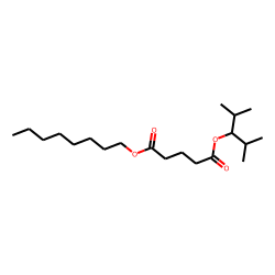 Glutaric acid, 2,4-dimethylpent-3-yl octyl ester