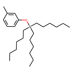 3-Methyl-1-trihexylsilyloxybenzene
