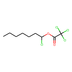 1-chloroheptyl trichloroacetate