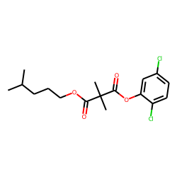 Dimethylmalonic acid, 2,5-dichlorophenyl isohexyl ester