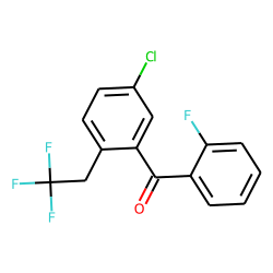 2-(2,2,2-trifluoroethyl)-5-chloro-2'-fluorobenzophenone (CFTB)