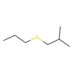 Propane, 2-methyl-1-(propylthio)-