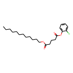 Glutaric acid, 2-chlorophenyl dodecyl ester