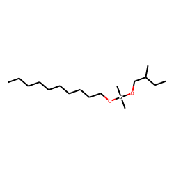 Silane, dimethyl(2-methylbutoxy)decyloxy-