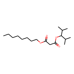 Malonic acid, 2,4-dimethylpent-3-yl octyl ester