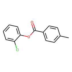 p-Toluic acid, 2-chlorophenyl ester