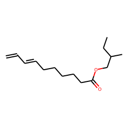(S)-2-Methylbutyl (E)-7,9-decadienoate