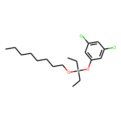 Silane, diethyl(3,5-dichlorophenoxy)octyloxy-