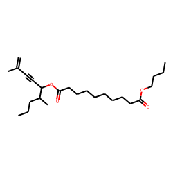 Sebacic acid, butyl 2,6-dimethylnon-1-en-3-yn-5-yl ester