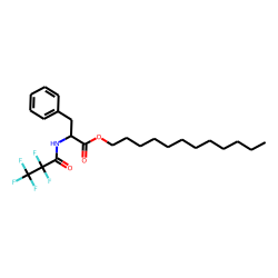 l-Phenylalanine, n-pentafluoropropionyl-, dodecyl ester