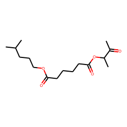 Adipic acid, isohexyl 3-oxobut-2-yl ester