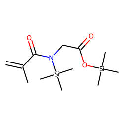 Glycine, N-(2-methyl-1-oxo-2-propenyl)-N-(trimethylsilyl)-, trimethylsilyl ester