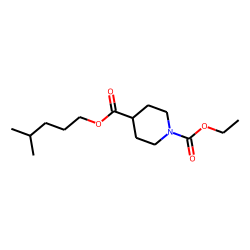 Isonipecotic acid, N-ethoxycarbonyl-, isohexyl ester