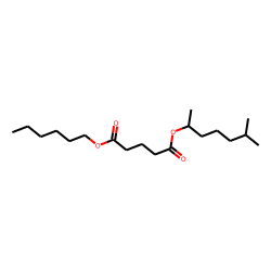 Glutaric acid, hexyl 6-methylhept-2-yl ester