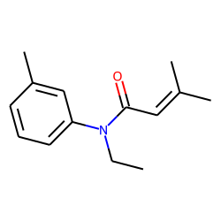 But-2-enamide, N-ethyl-N-(3-methylphenyl)-3-methyl-