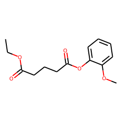 Glutaric acid, ethyl 2-methoxyphenyl ester