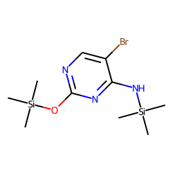 Cytosine, 5-bromo-N,O-bis(trimethylsilyl)-