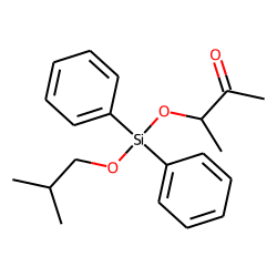 Silane, diphenylisobutoxy(3-oxobut-2-yloxy)-