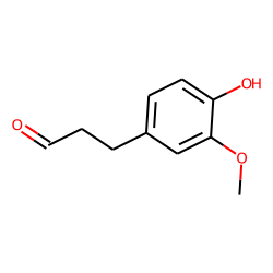 Propanal, 3-(4-hydroxy-3-methoxyphenyl)