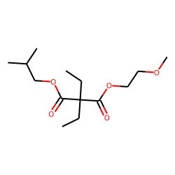 Diethylmalonic acid, isobutyl 2-methoxyethyl ester
