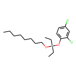Silane, diethyl(2,4-dichlorophenoxy)octyloxy-