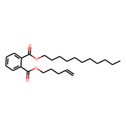 Phthalic acid, pent-4-enyl undecyl ester