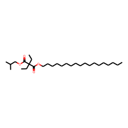 Diethylmalonic acid, isobutyl octadecyl ester