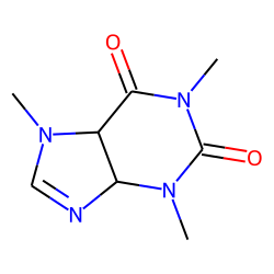 1,3,7-Trimethylxanthine, TMS