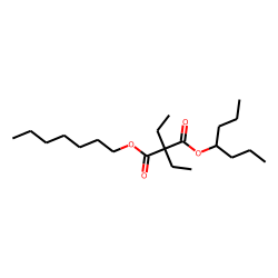 Diethylmalonic acid, heptyl hept-4-yl ester
