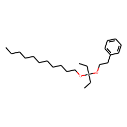 Silane, diethyl(2-phenylethoxy)undecyloxy-
