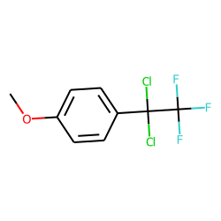 Benzene, 1-methoxy-4-(1,1-dichloro-2,2,2-trifluoroethyl)