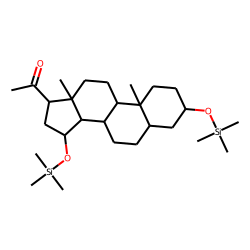 5-«alpha»-Pregnan-3-«beta»-15x-diol-20-one, TMS