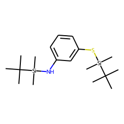 3-Aminothiophenol, N,S-bis(tert-butyldimethylsilyl)-