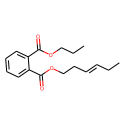 Phthalic acid, propyl trans-hex-3-enyl ester