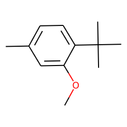 Benzene, 1-(1,1-dimethylethyl)-2-methoxy-4-methyl-