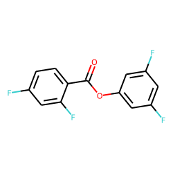 2,4-Difluorobenzoic acid, 3,5-difluophenyl ester