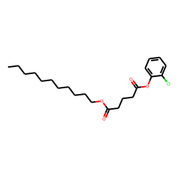 Glutaric acid, 2-chlorophenyl undecyl ester